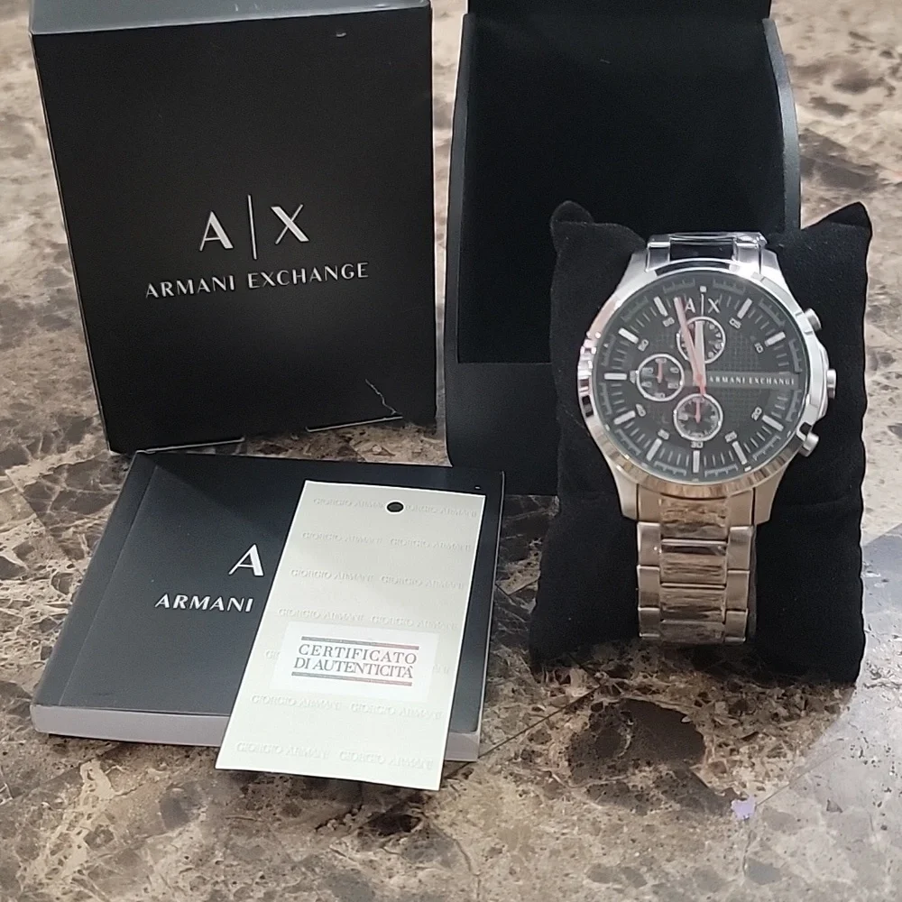 AX Armani Exchange Men's Analog Quartz Bracelet Watch, 46mm
